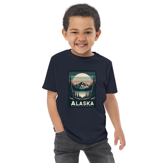 Wild Alaska Toddler jersey t-shirt