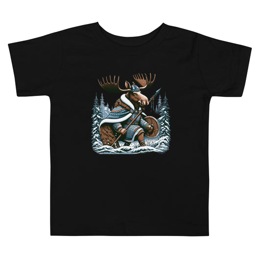 Alaskan Viking Moose Hunter - Toddler Short Sleeve Tee