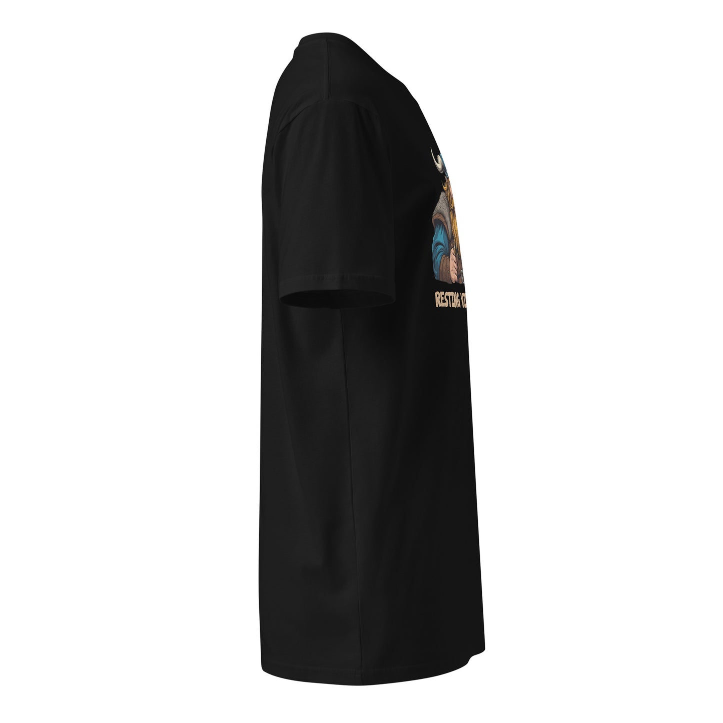 Resting Viking Face Premium t-shirt