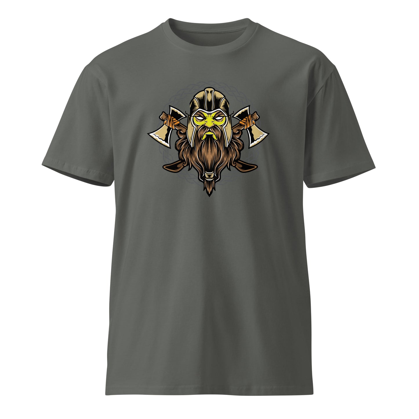 Viking Angry Warrior Face premium t-shirt