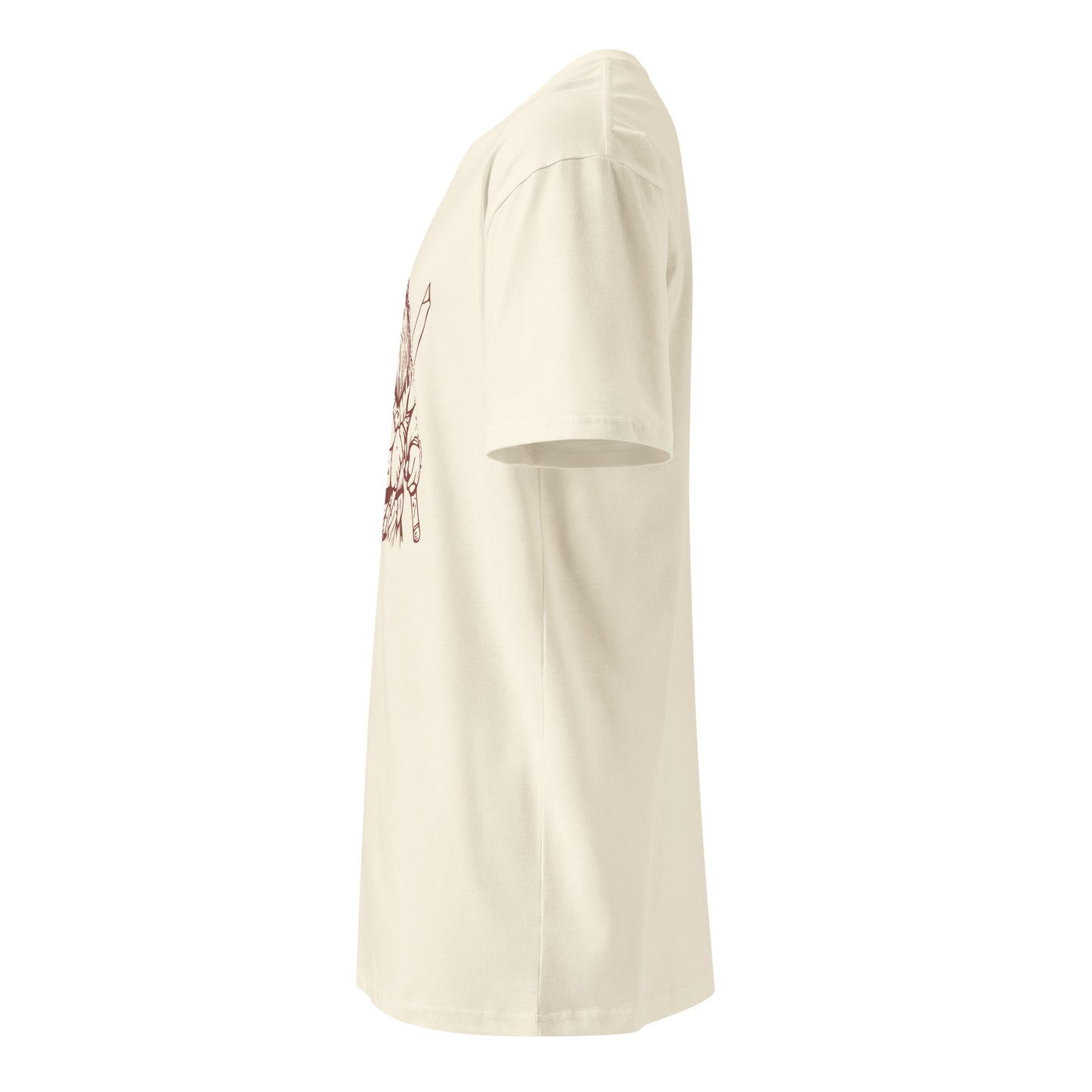 Viking Warrior with Broken Sword premium t-shirt