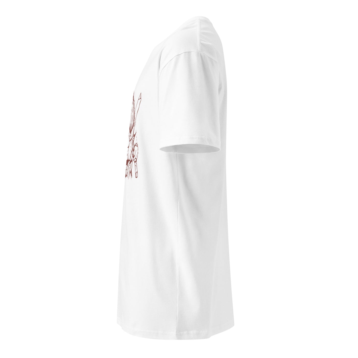 Viking Warrior with Broken Sword premium t-shirt