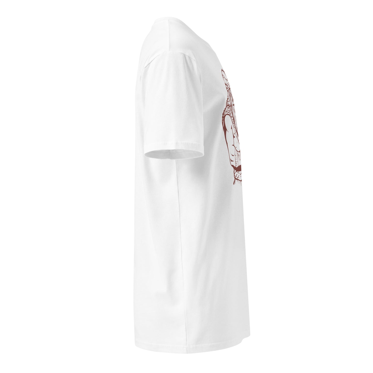 Viking Warrior with Broken Sword premium t-shirt