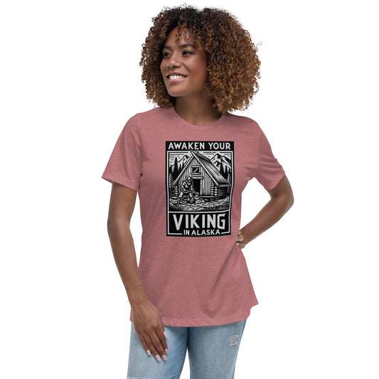 Awaken Your Viking  - Women's Relaxed T-Shirt