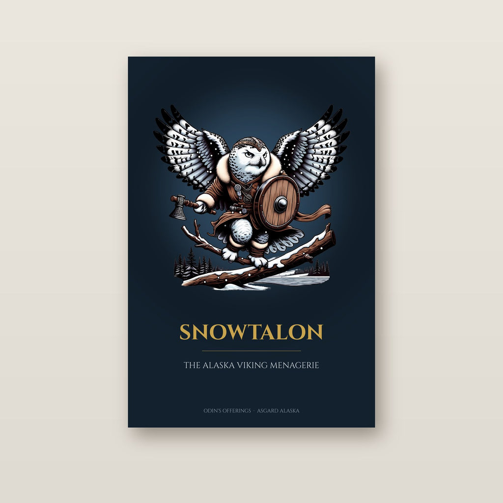 Snowtalon – Art Print on a wall