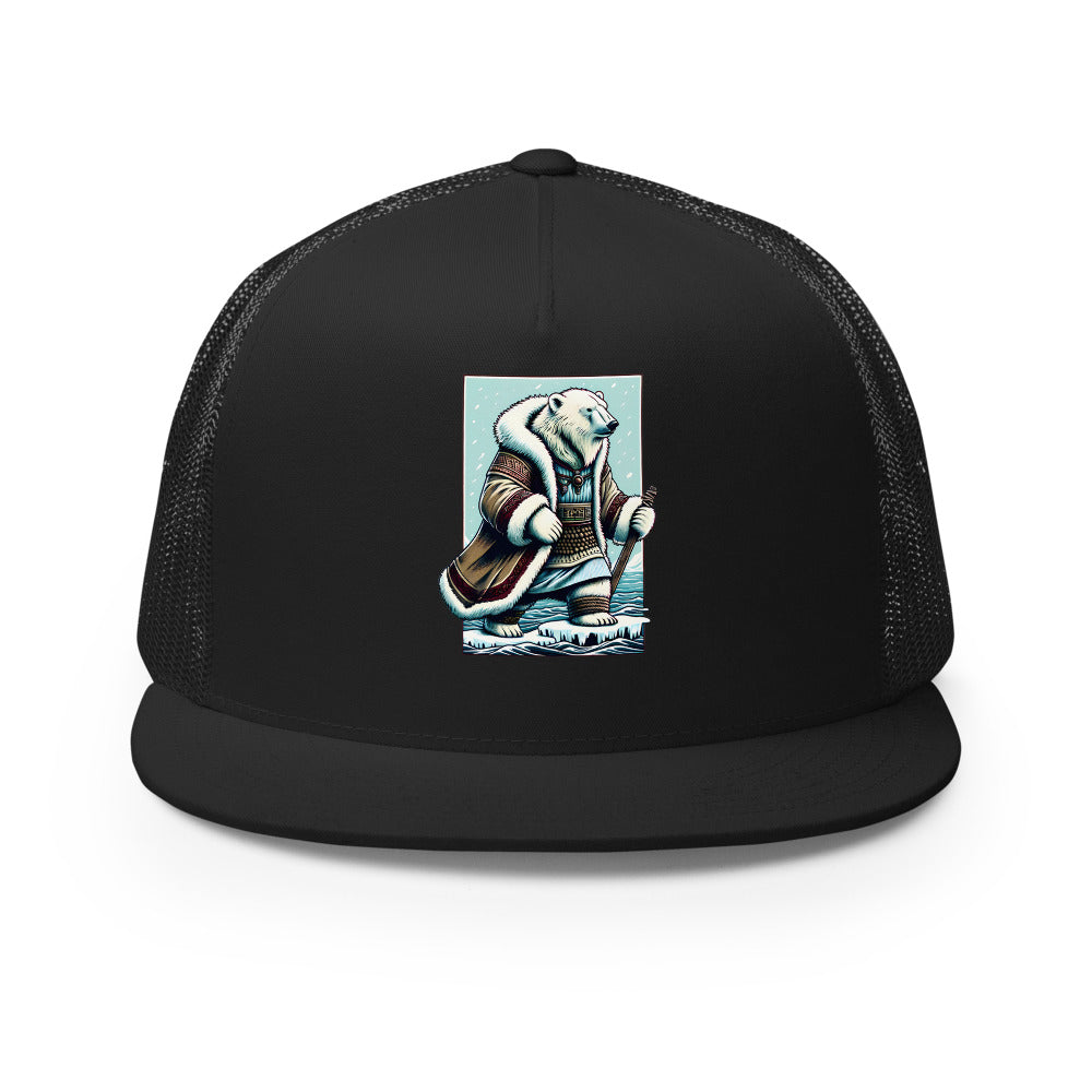The Ice Jarl – Polar Bear Trucker Hat
