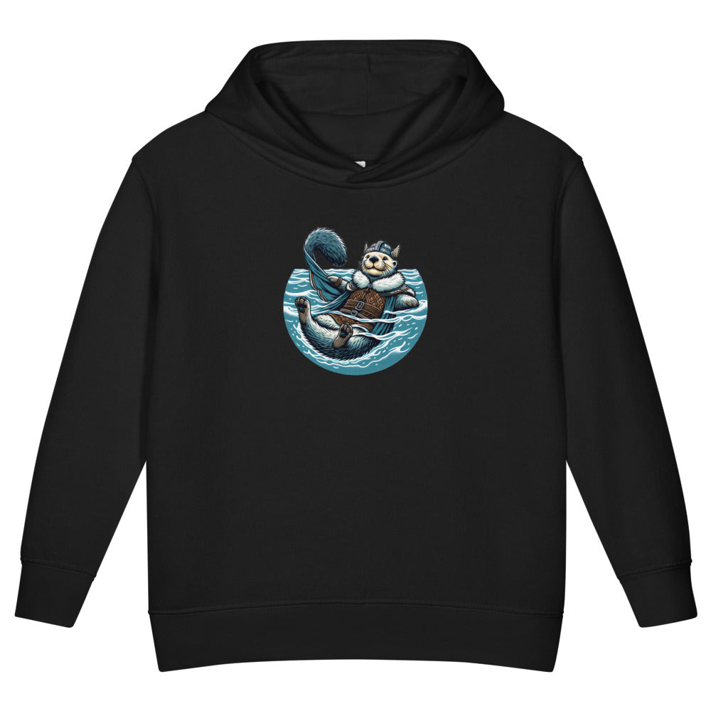 Ótr's Day Off – Sea Otter Toddler Hoodie