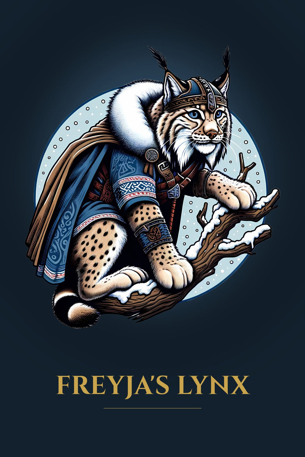 Freyja's Lynx – Art Print