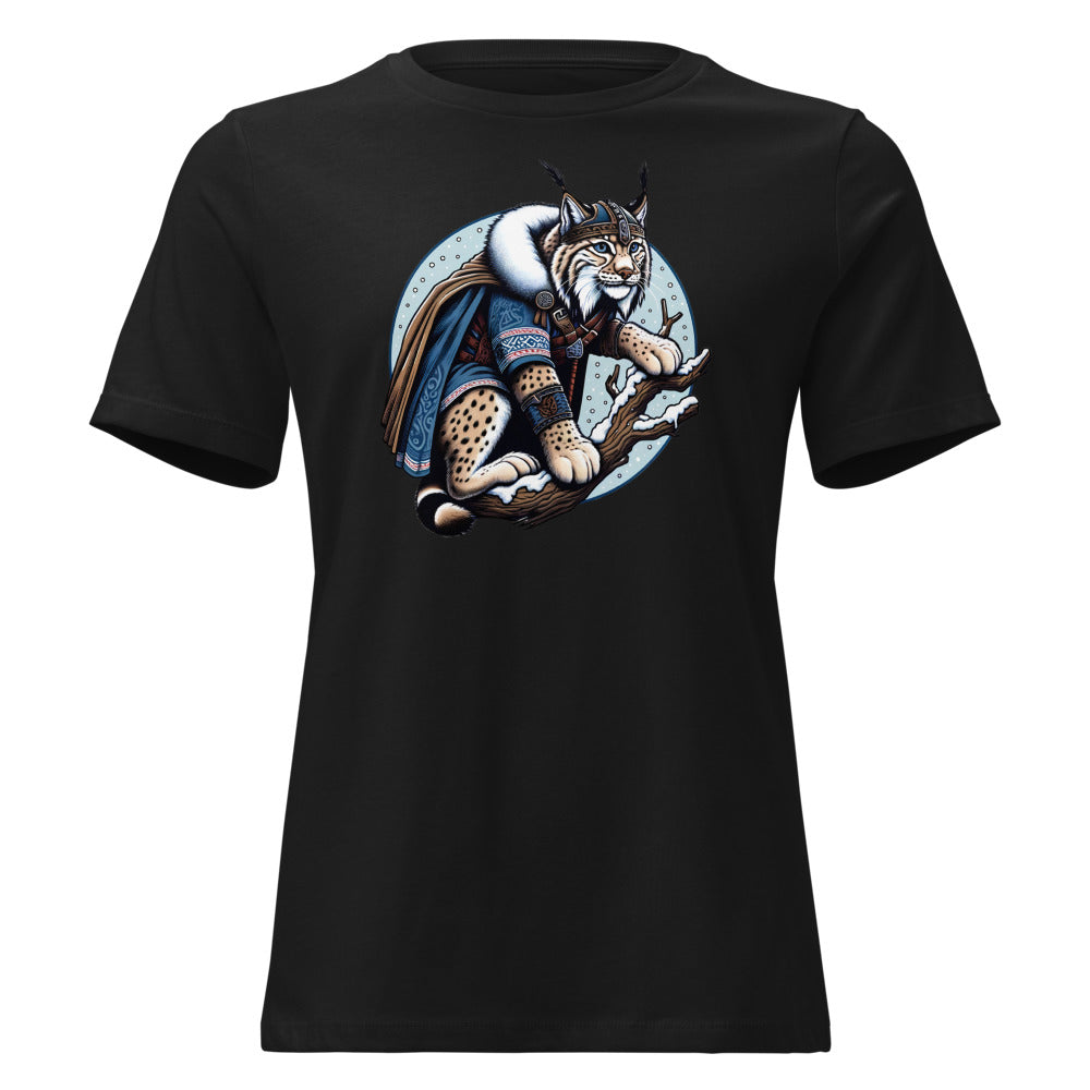 Freyja's Lynx – Women's Relaxed Tee