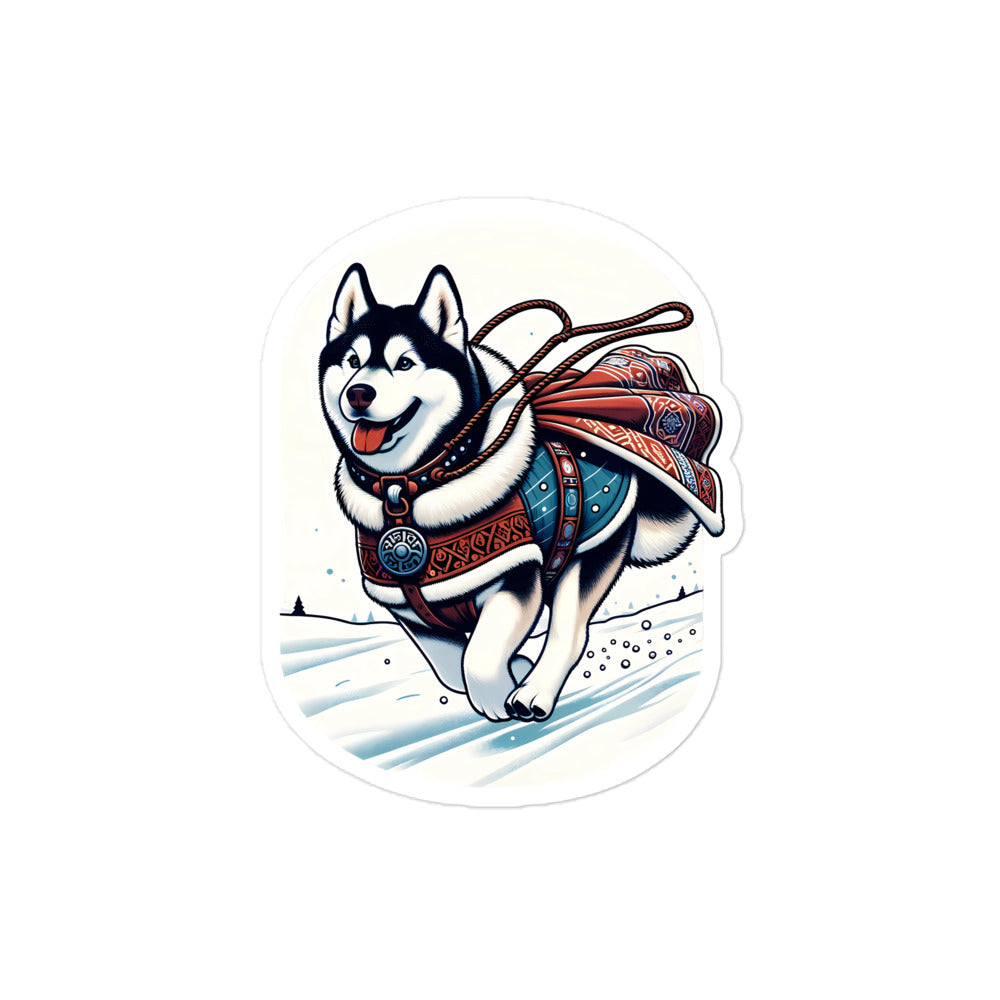 Trail Thane – Sled Dog Sticker