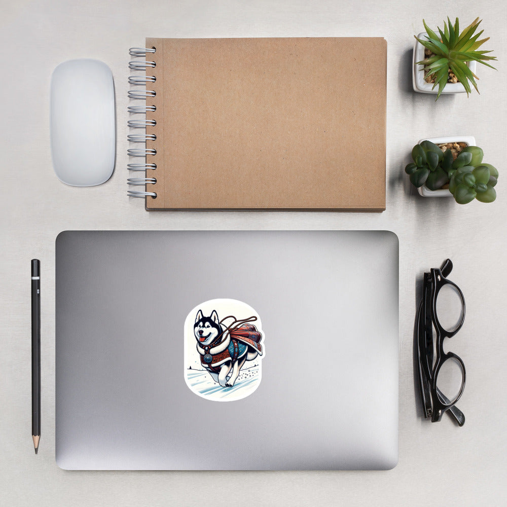 Trail Thane – Sled Dog Sticker
