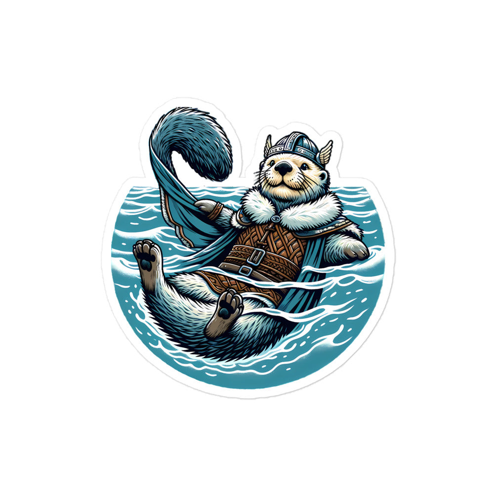 Ótr's Day Off – Sea Otter Sticker