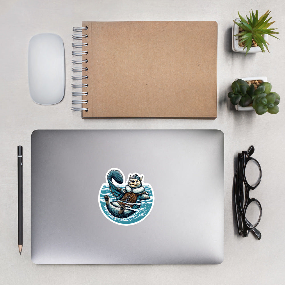 Ótr's Day Off – Sea Otter Sticker