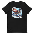 Who's Mushing Who? – Unisex Tee in Black