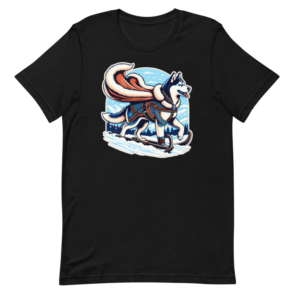 Who's Mushing Who? – Unisex Tee in Black