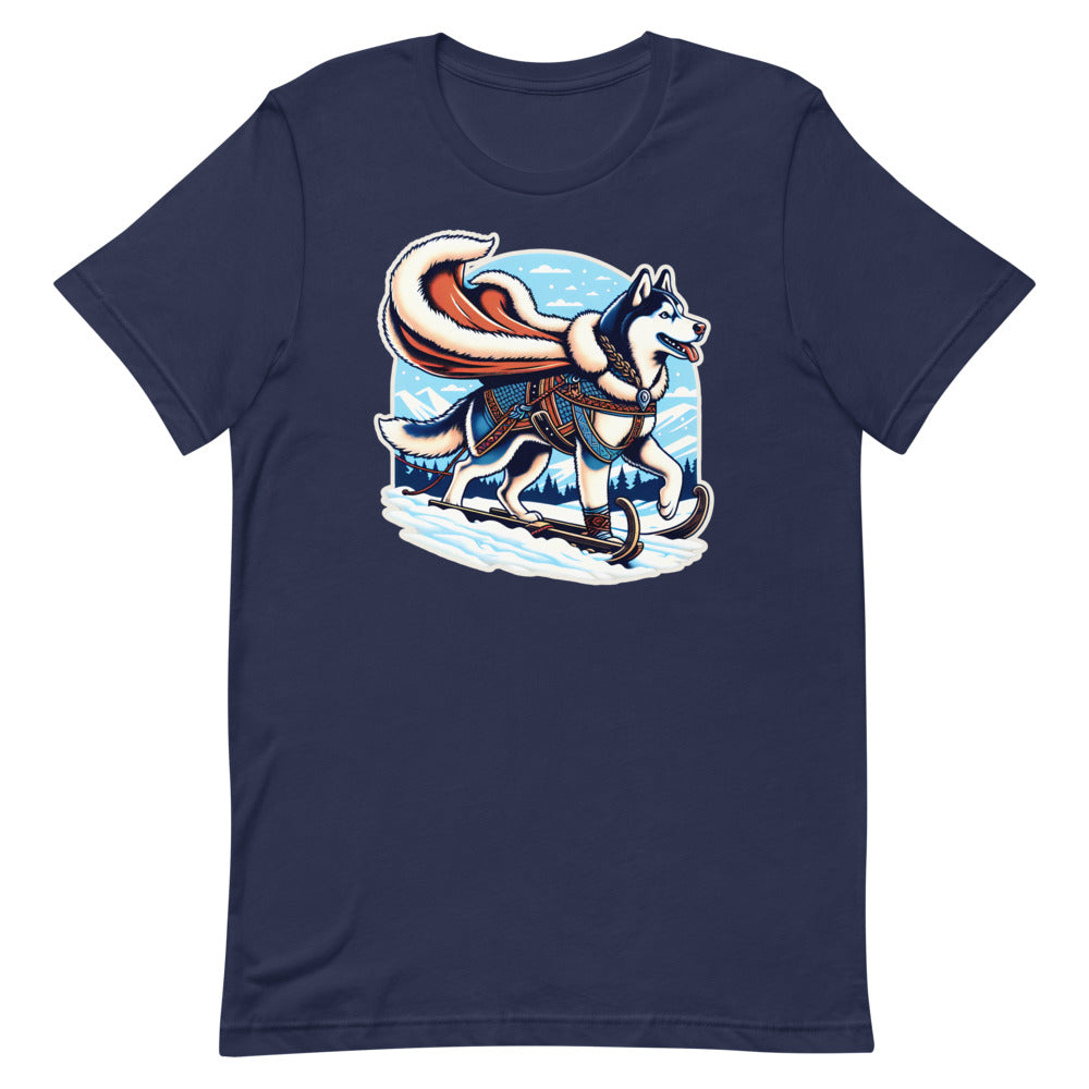 Who's Mushing Who? – Unisex Tee in Navy