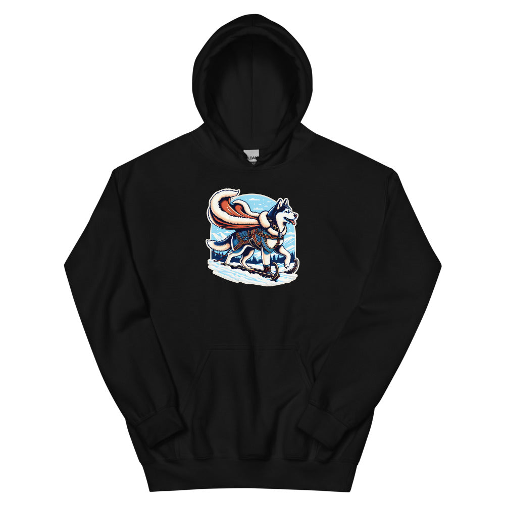 Who's Mushing Who? – Hoodie in Black