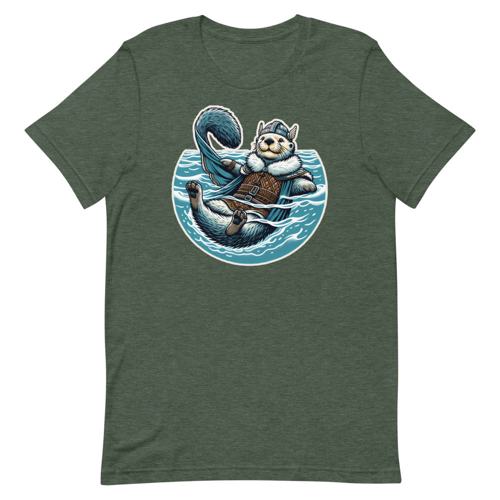 Ótr's Day Off – Unisex Tee in Heather Forest