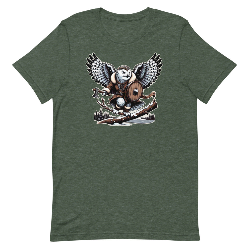 Snowtalon – Unisex Tee in Heather Forest