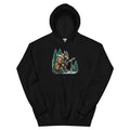 Bjørn the Salmon Raider – Hoodie in Black