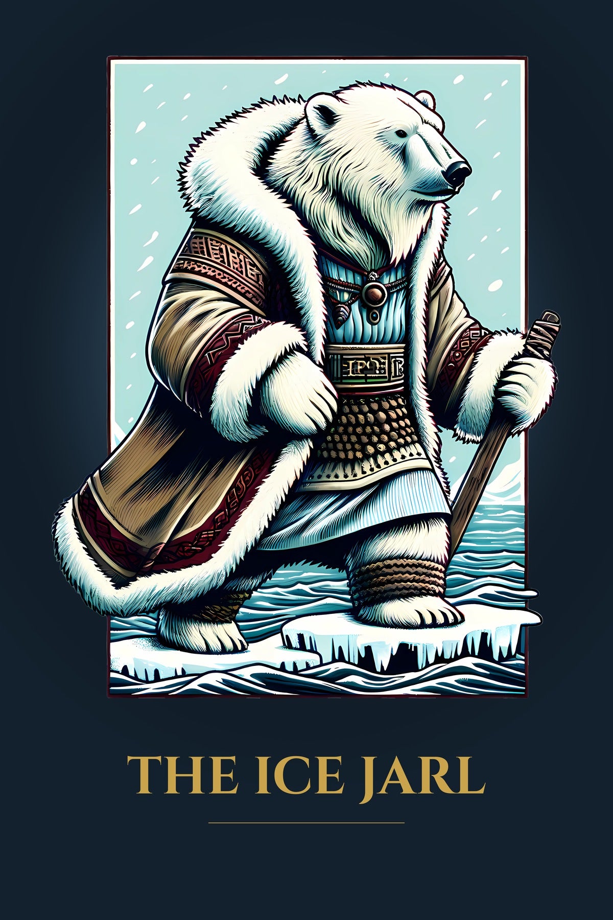 The Ice Jarl – Art Print