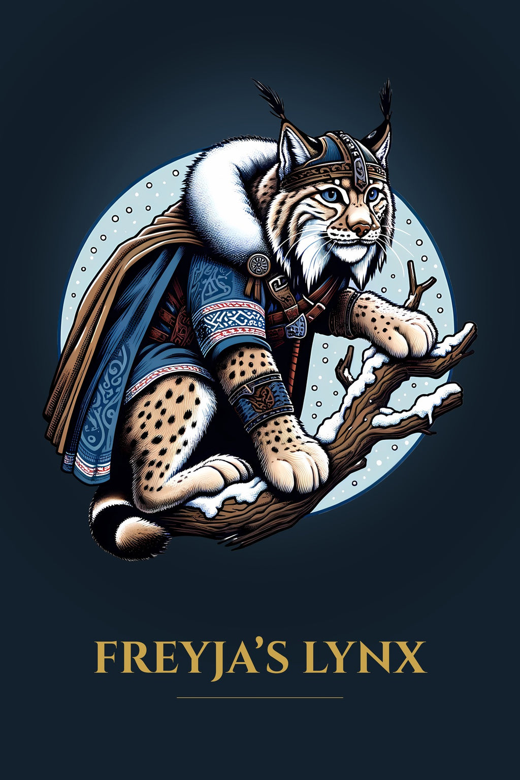 Freyja's Lynx – Art Print