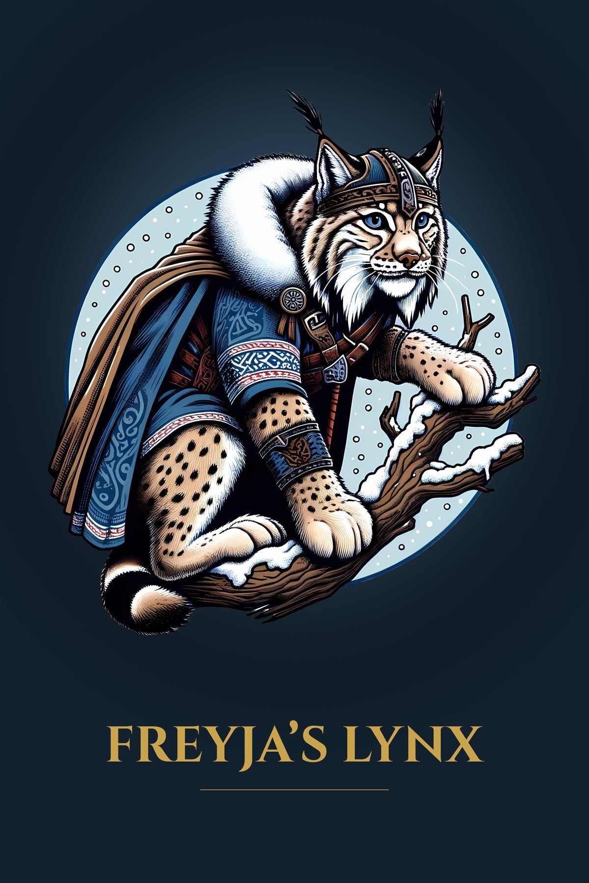 Freyja's Lynx – Art Print