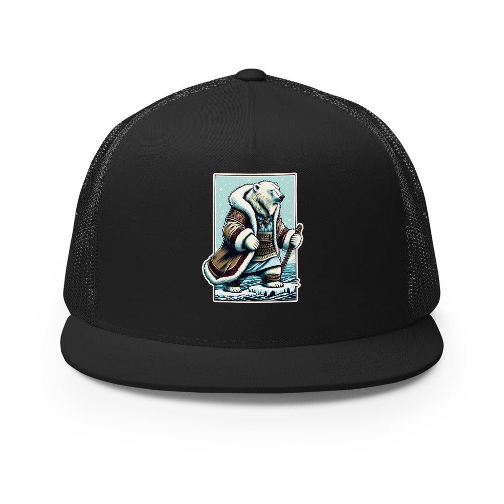 The Ice Jarl – Polar Bear Trucker Hat