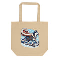 Who's Mushing Who? – Sled Dog Tote Bag