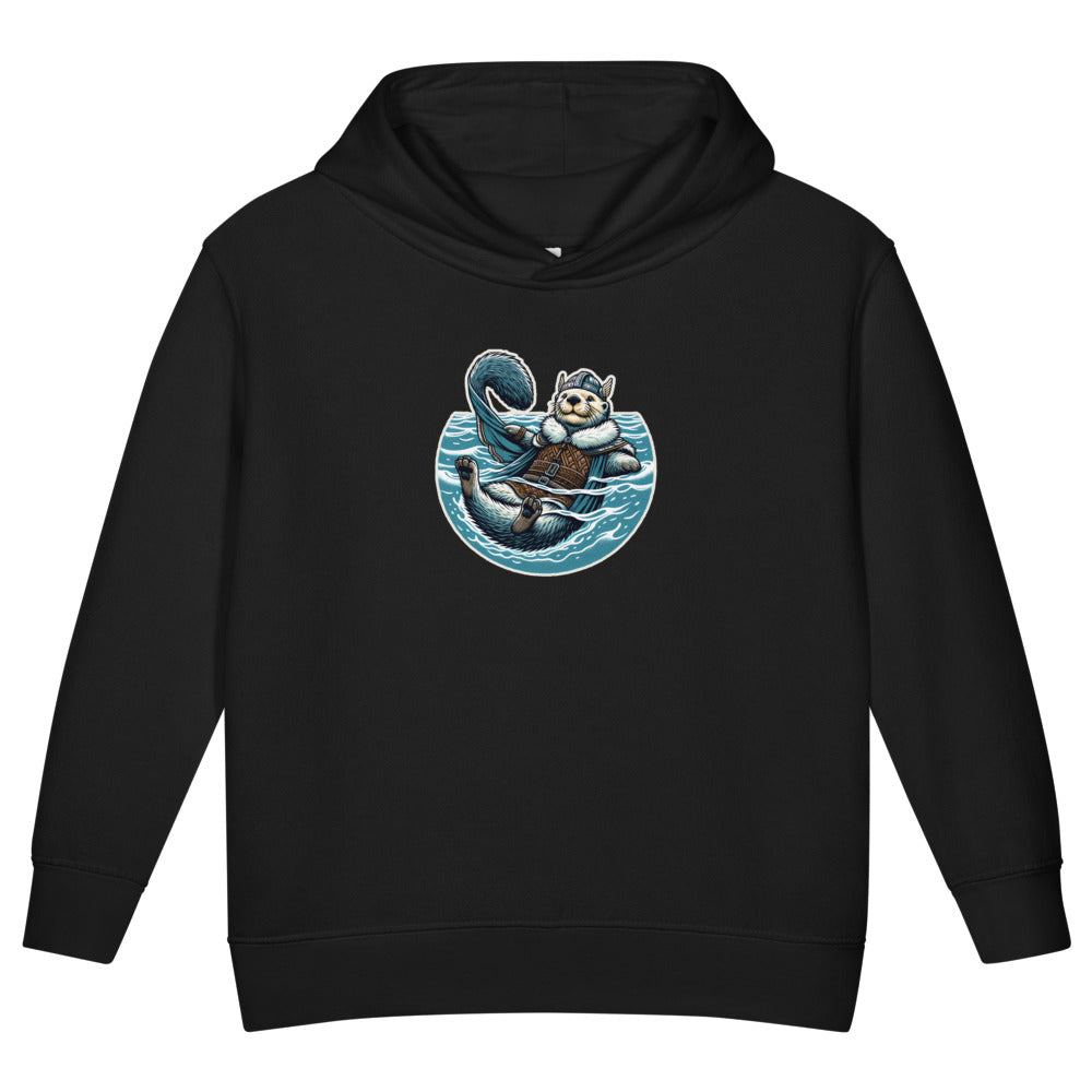 Ótr's Day Off – Sea Otter Toddler Hoodie