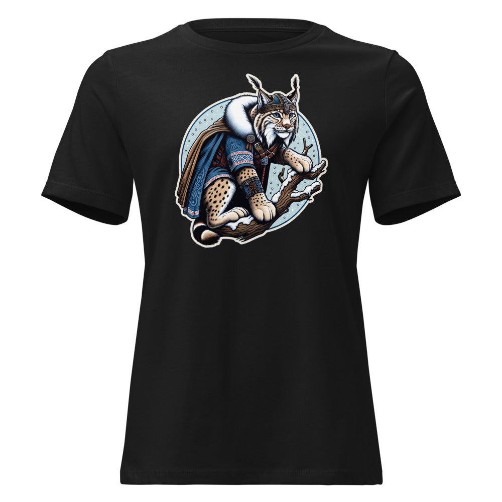 Freyja's Lynx – Women's Relaxed Tee