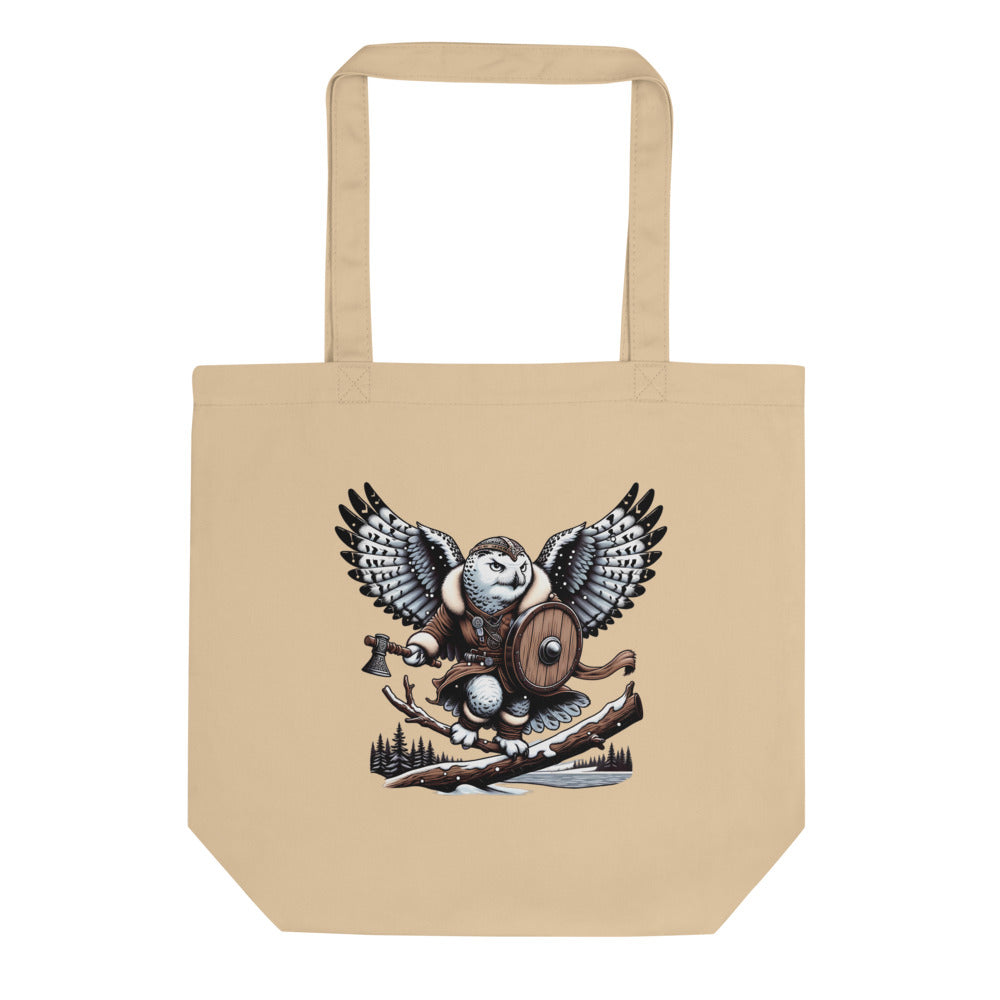 Snowtalon – Snowy Owl Tote Bag