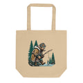 Bjørn the Salmon Raider – Grizzly Bear Tote Bag