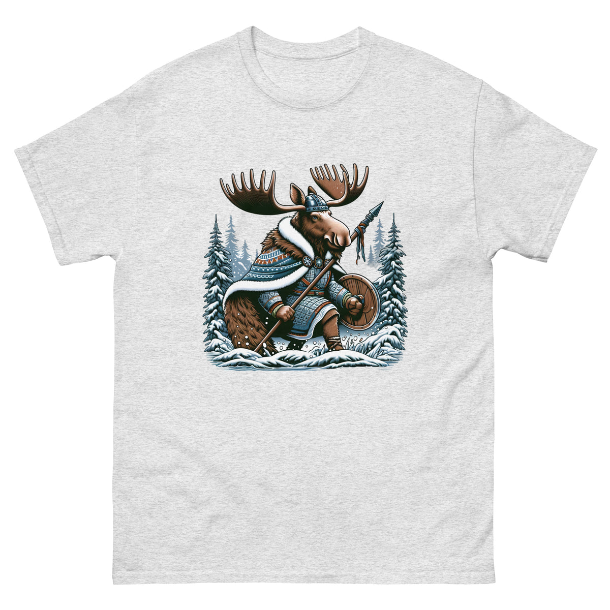 Alaskan Viking Moose Hunter - Big Men's Classic Tee