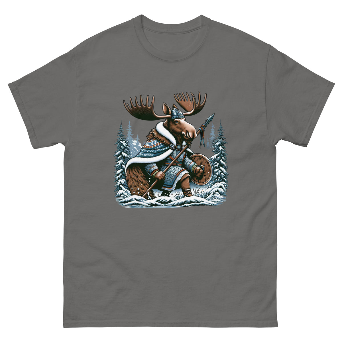Alaskan Viking Moose Hunter - Big Men's Classic Tee