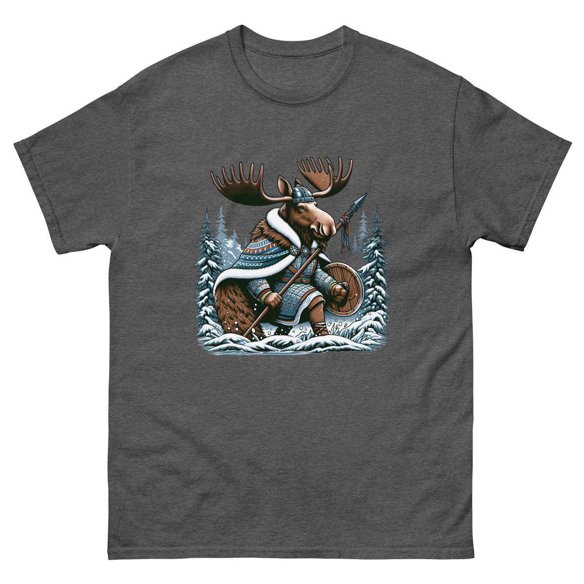 Alaskan Viking Moose Hunter - Big Men's Classic Tee
