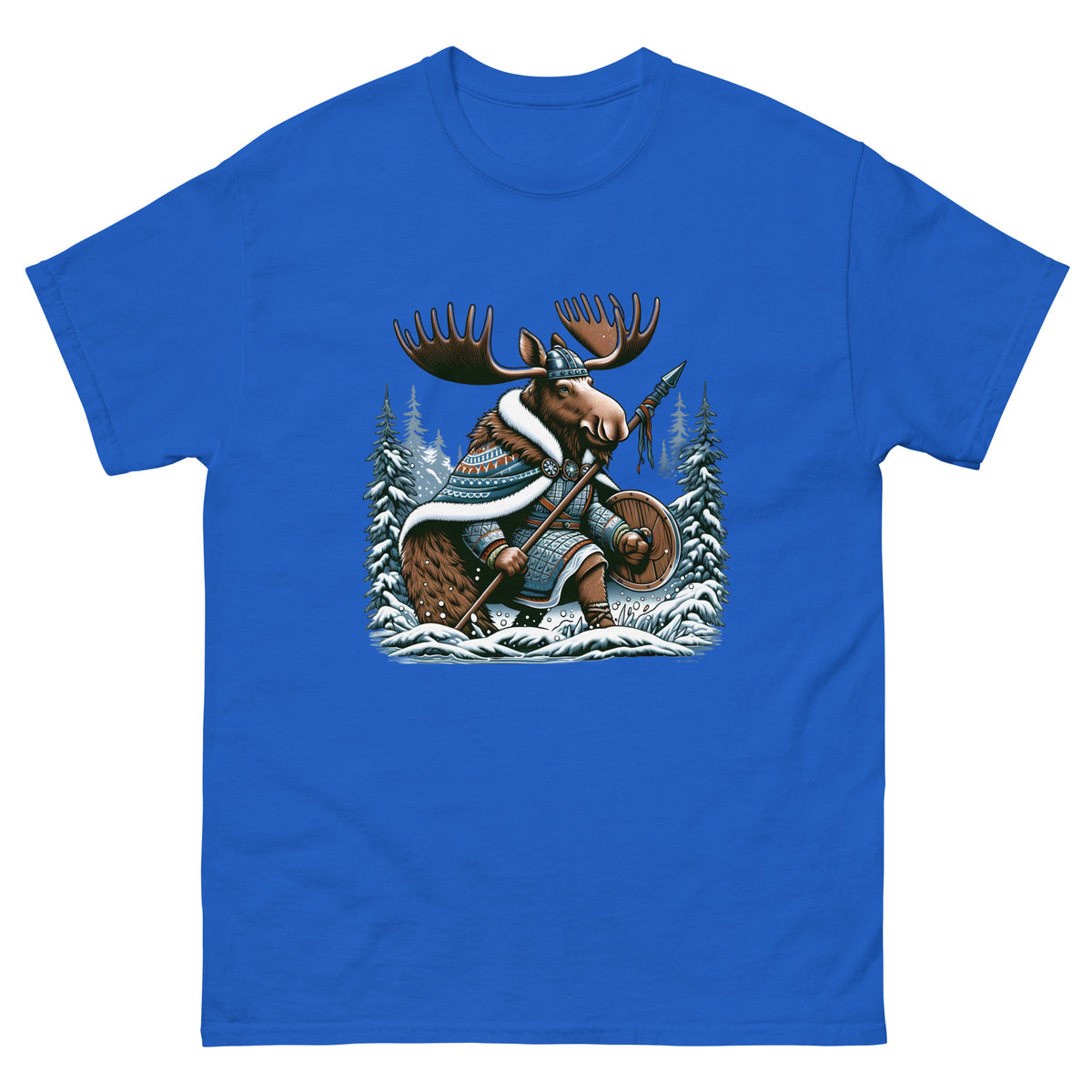Alaskan Viking Moose Hunter - Big Men's Classic Tee