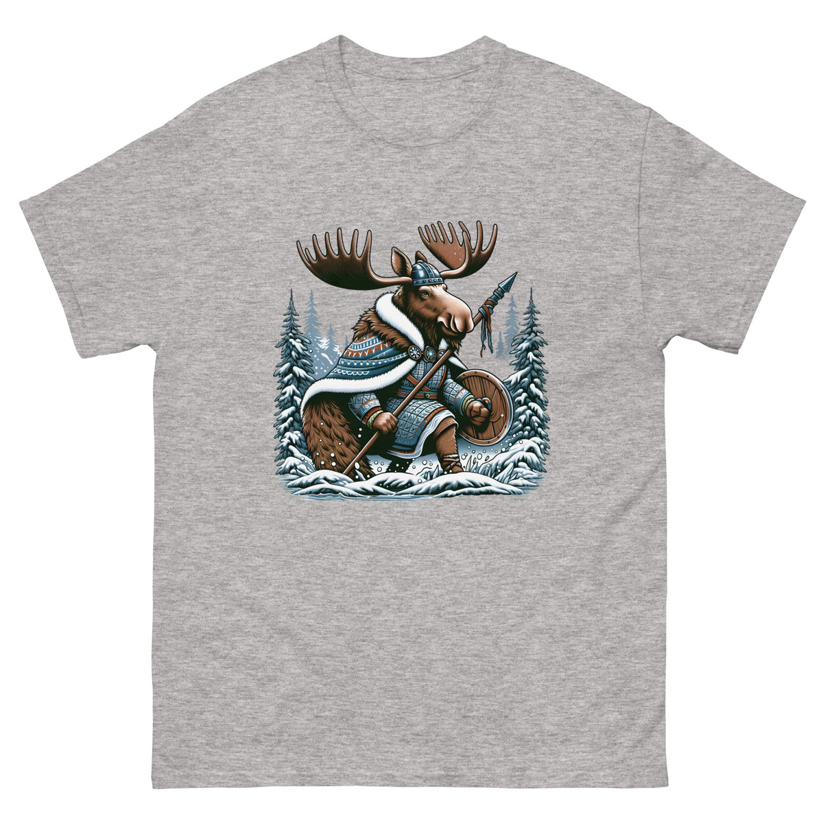 Alaskan Viking Moose Hunter - Big Men's Classic Tee