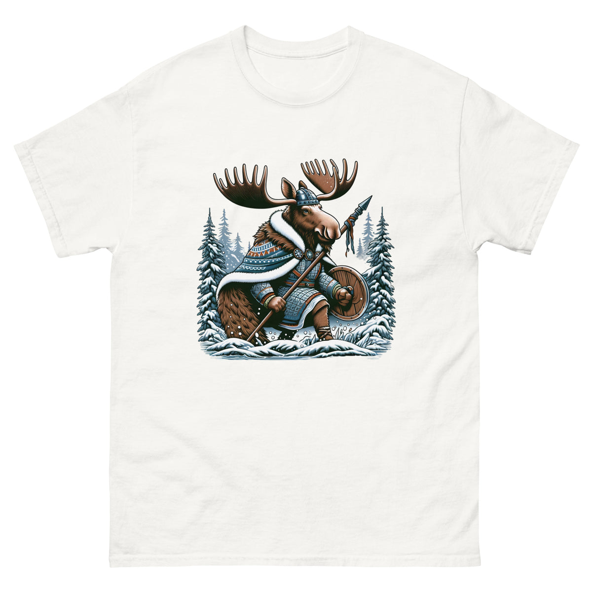 Alaskan Viking Moose Hunter - Big Men's Classic Tee
