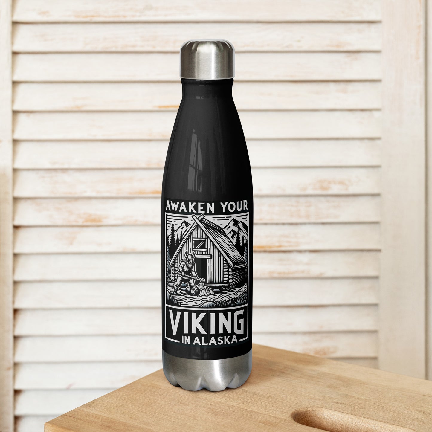 Awaken Your Viking - Stainless Steel Water Bottle