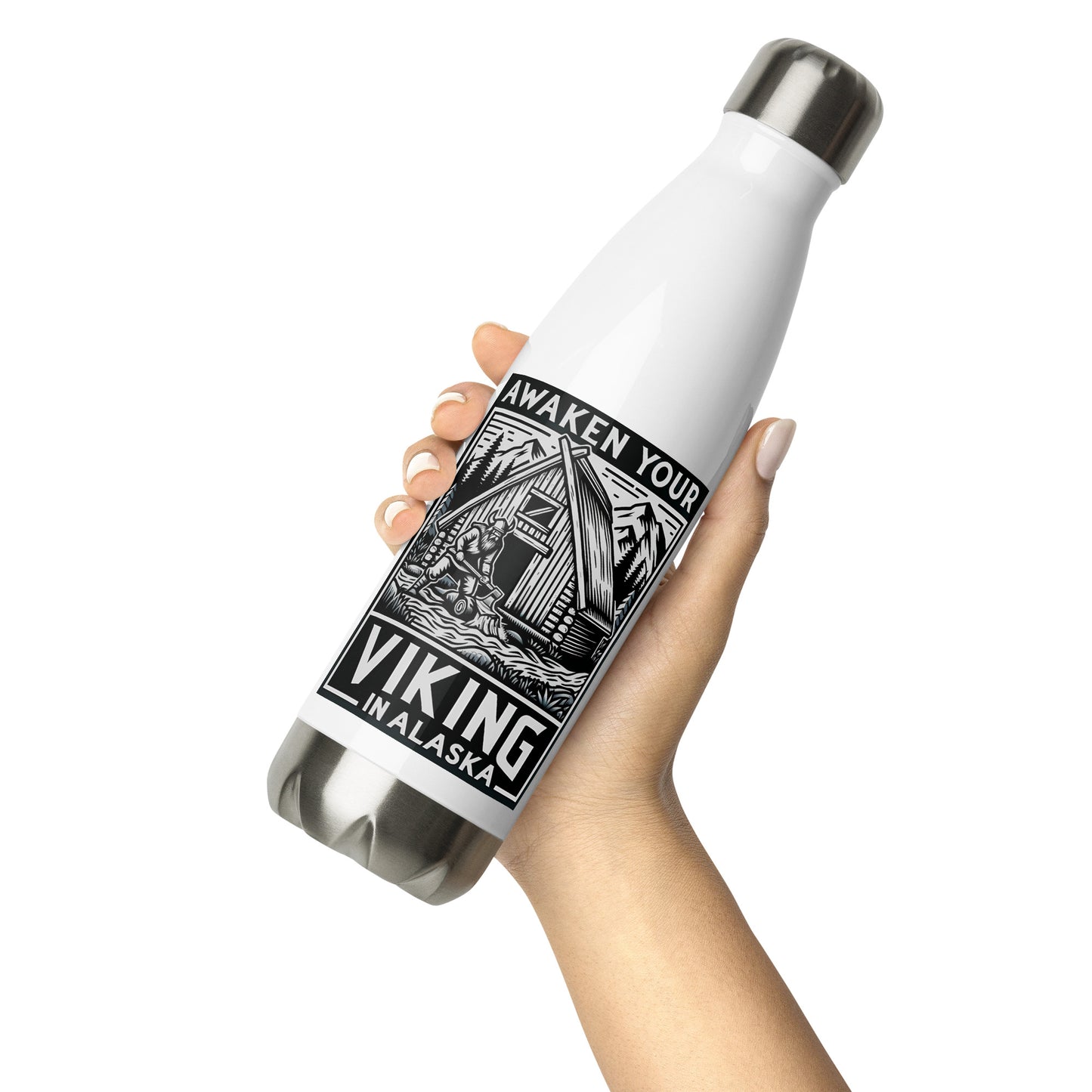 Awaken Your Viking - Stainless Steel Water Bottle