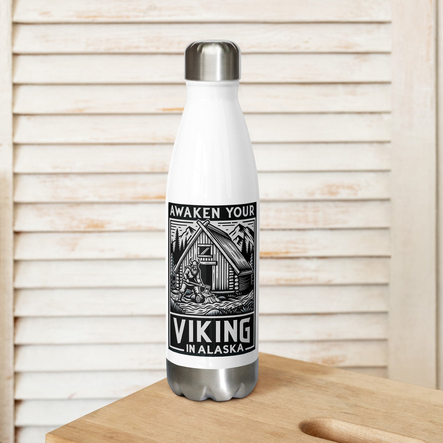 Awaken Your Viking - Stainless Steel Water Bottle