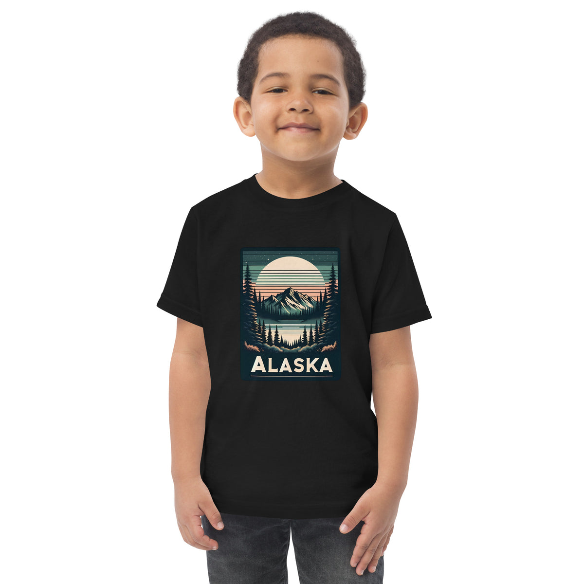 Wild Alaska Toddler jersey t-shirt