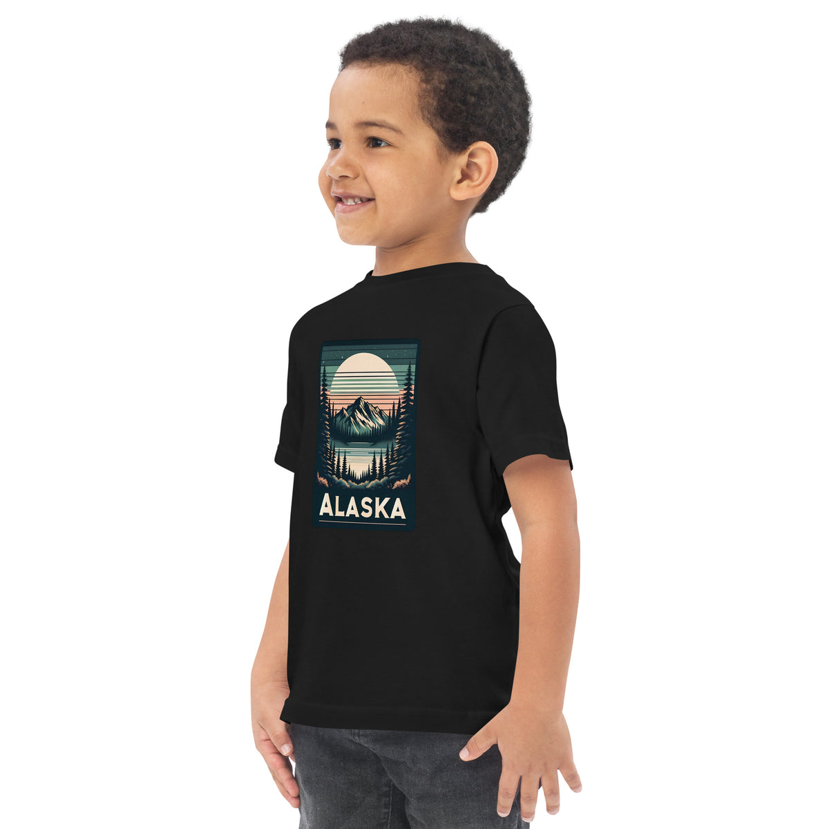 Wild Alaska Toddler jersey t-shirt