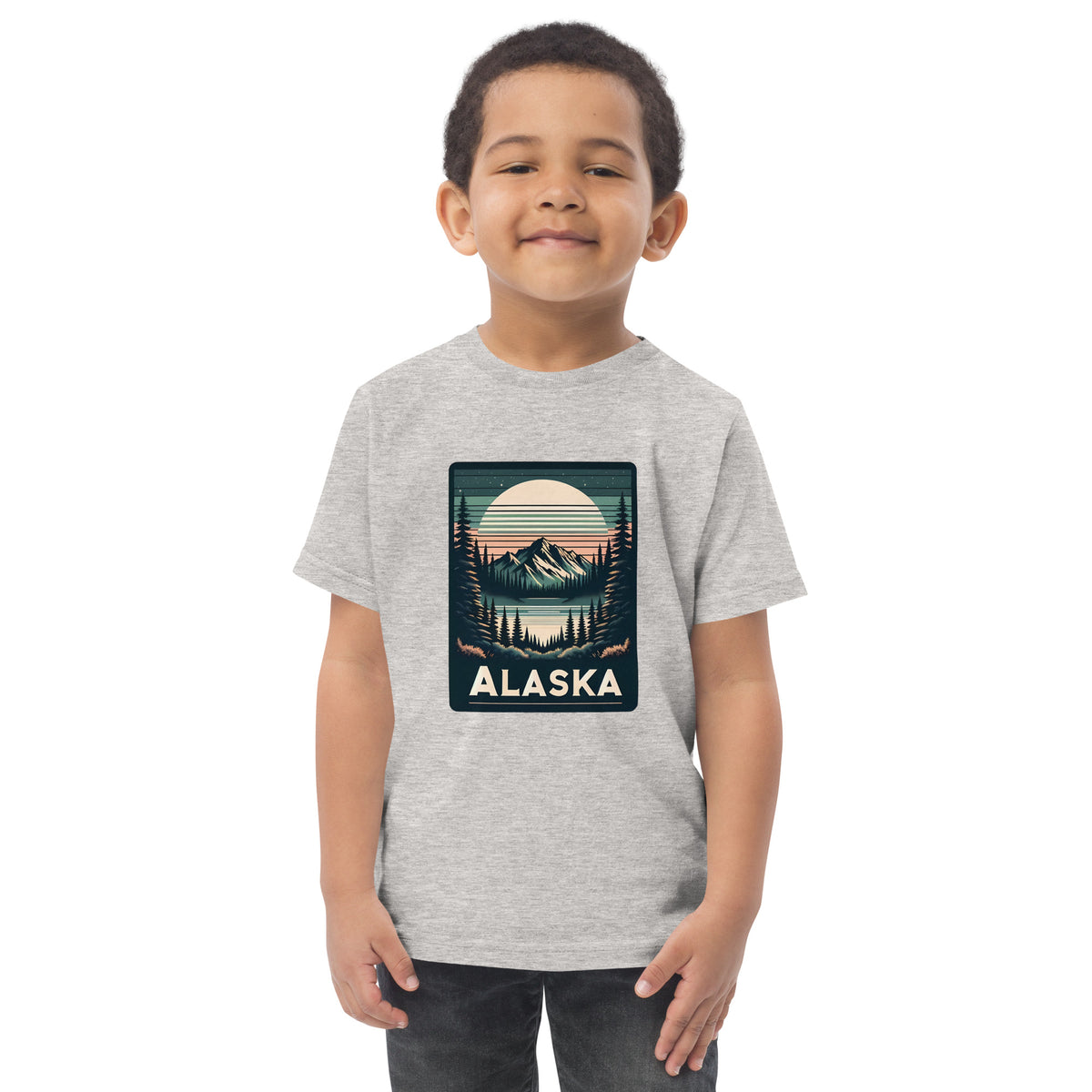 Wild Alaska Toddler jersey t-shirt