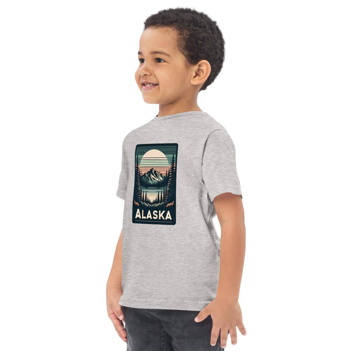 Wild Alaska Toddler jersey t-shirt