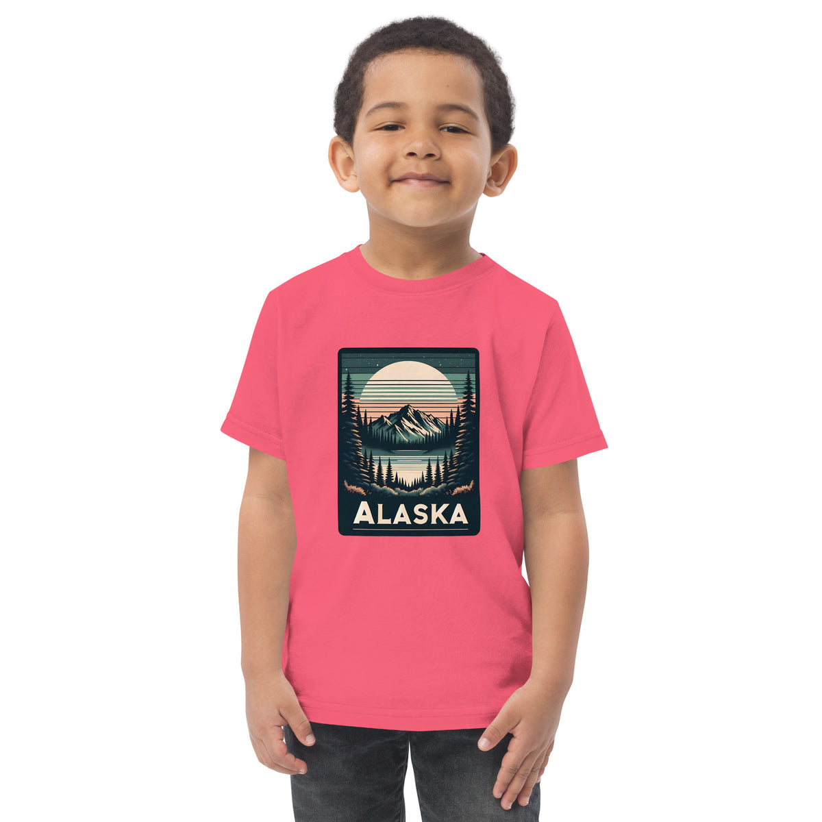 Wild Alaska Toddler jersey t-shirt