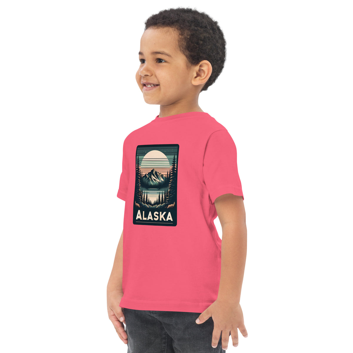 Wild Alaska Toddler jersey t-shirt