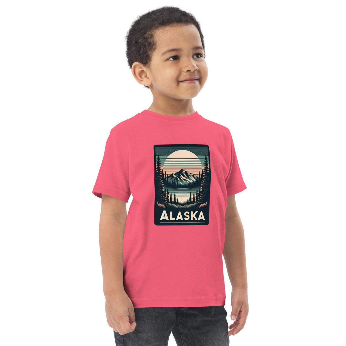 Wild Alaska Toddler jersey t-shirt