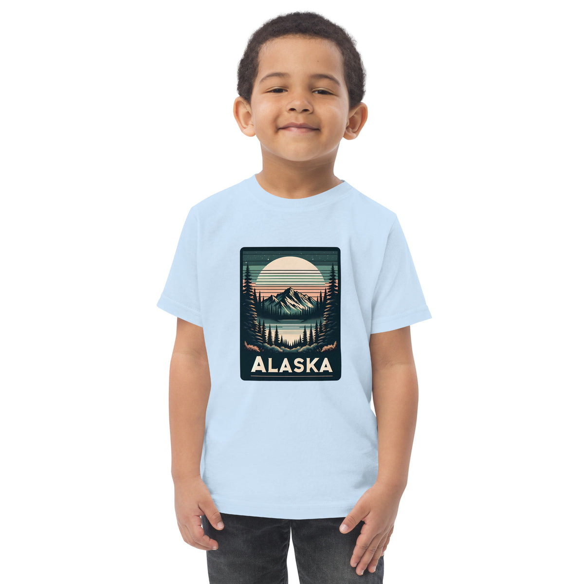Wild Alaska Toddler jersey t-shirt